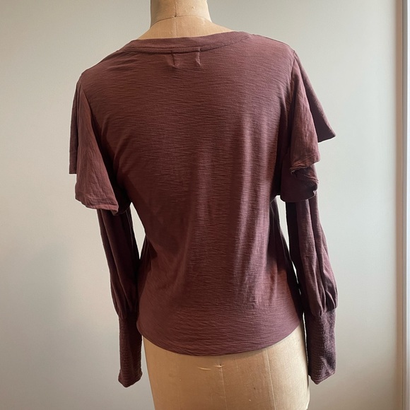 Dusty mauve Nation tee - Picture 3 of 7